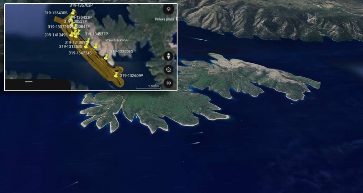 PRONAĐENA TRI IZOLIRANA NALAZA Obavljeno podvodno arheološko istraživanje podmorja poluotoka Kabal