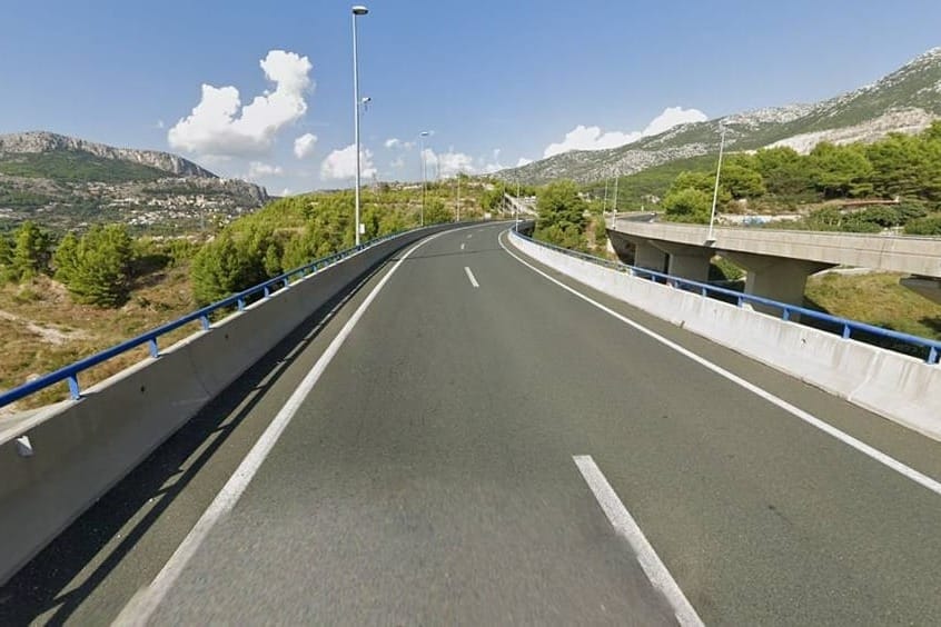Prometna nesreća u tunelu kod Splita, zatvorena  brza cesta Solin - Klis