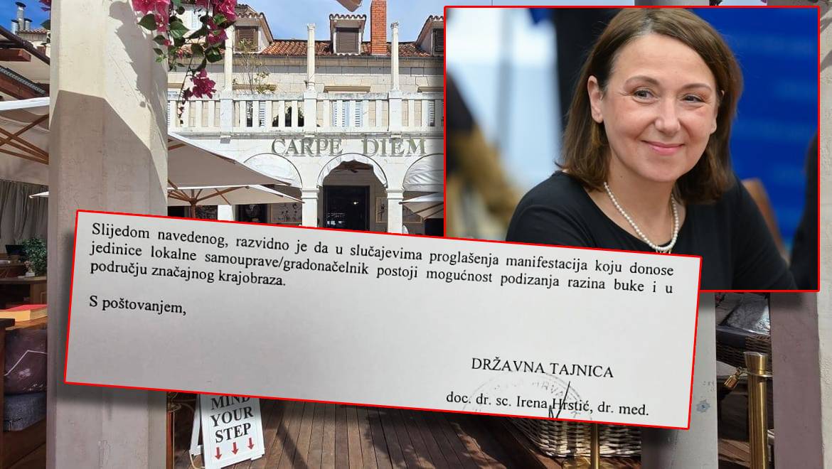 DONOSIMO DOKUMENT Evo kako je nova ministrica zdravstva izišla u susret nezakonitoj praksi divljanja bukom u zaštićenom Paklinskom otočju