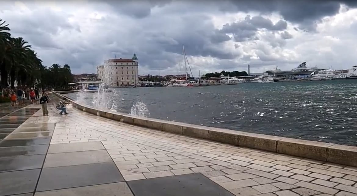 Uz moguće nevere i oblačno vrijeme, na Jadranu će danas puhati jugo i lebić