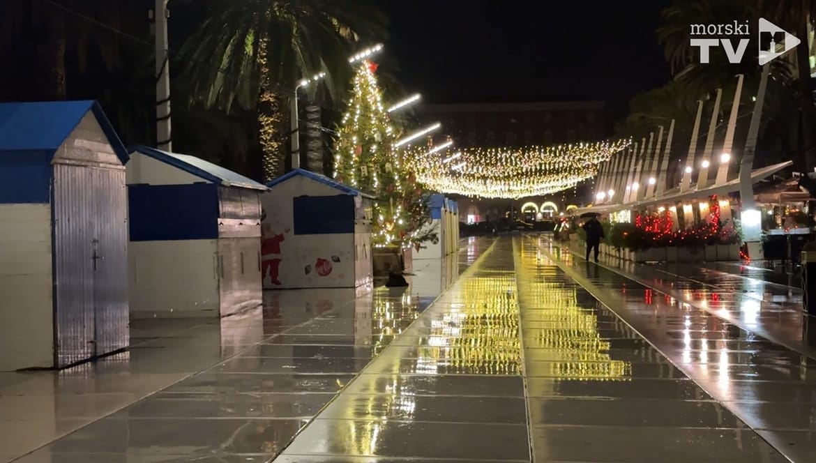 VIDEO Nakon završenog adventa, Split izgleda pusto