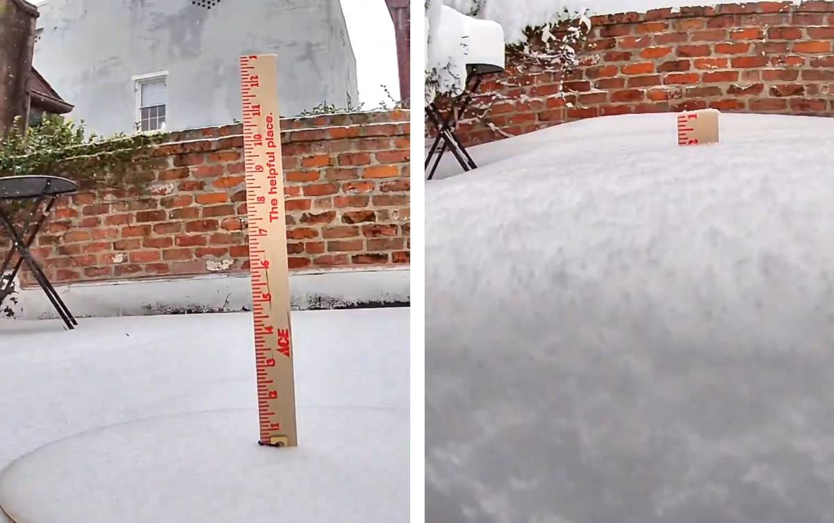 Na obale Meksičkog zaljeva pale rekordne količine snijega, na dan kad mu je Trump "promijenio ime" - To je kao da snijeg zatrpa Kairo!