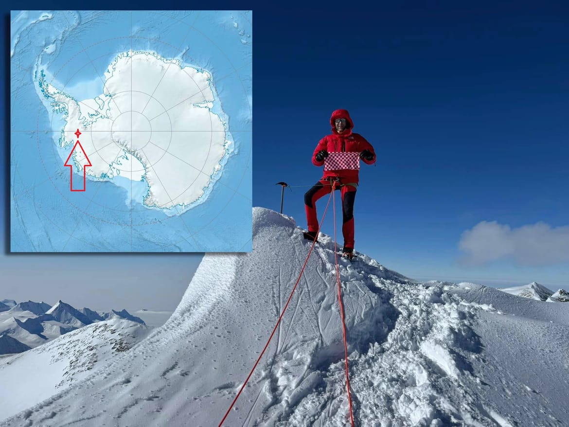 Bivši hrvatski ministar obrane osvojio najviši vrh Antarktike