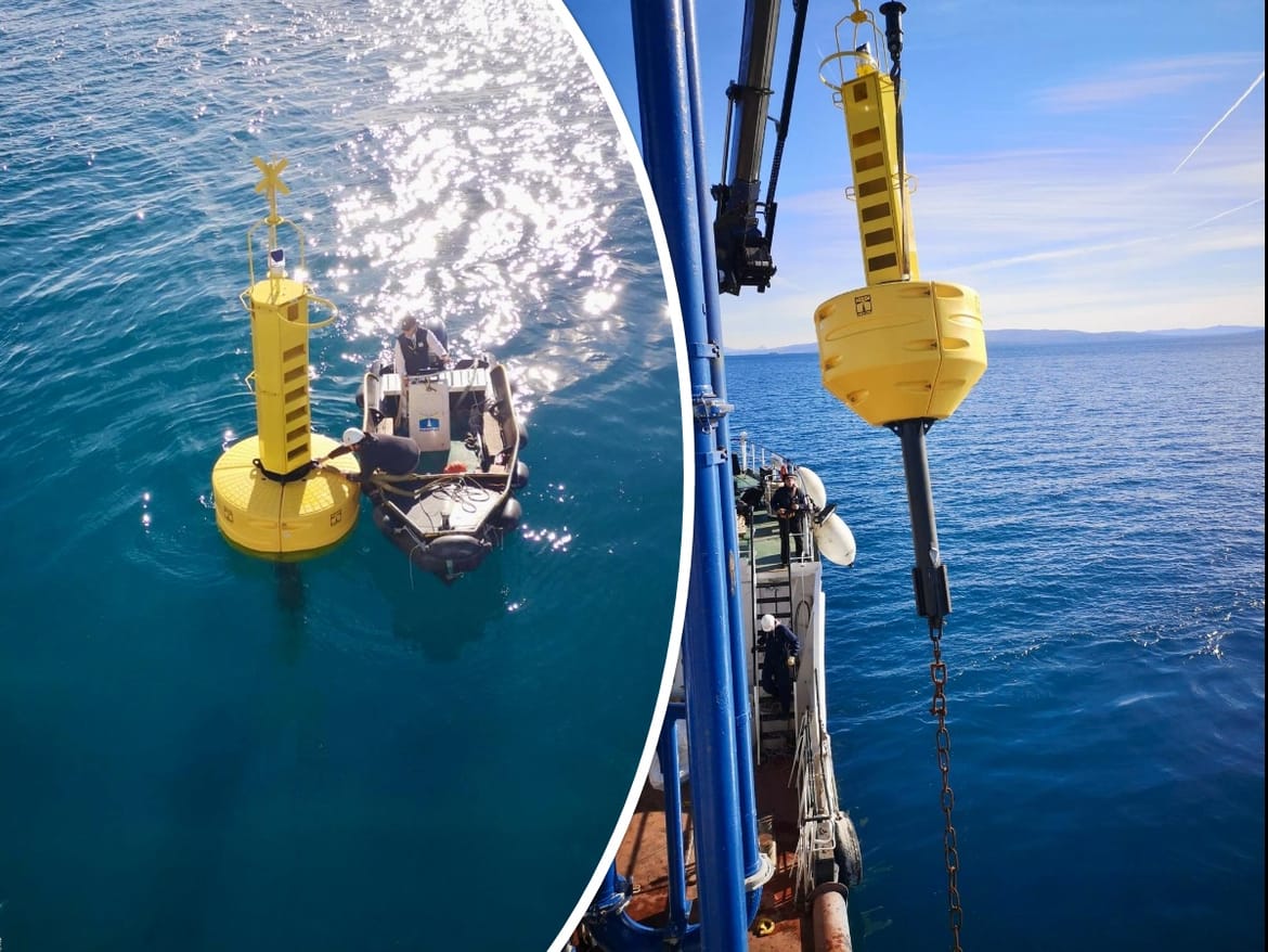 Zamijenjena svjetleća plutača kod Čiova