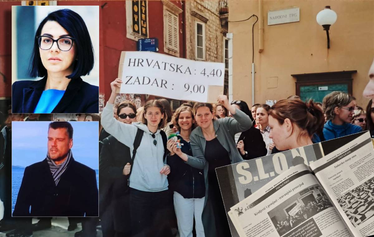 MOĆ MLADIH Priča o prvom poslijeratnom prosvjedu studenata u Zadru i Hrvatskoj: "Moja rečenica 'Dolje lopovi!' završila je u Dnevniku, a već u ponedjeljak su ispunili naše zahtjeve!"