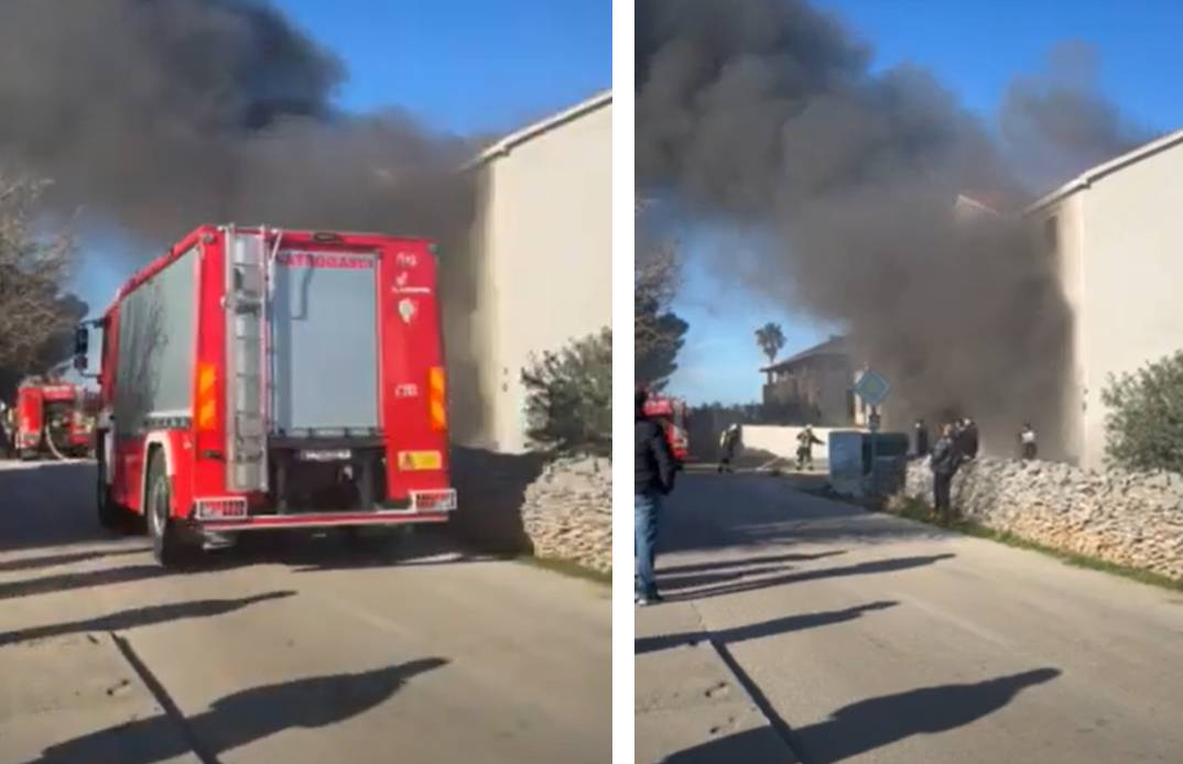 Vatrena stihija u suterenu kuće u Supetru: "Strani radnici bježali su kroz prozore"