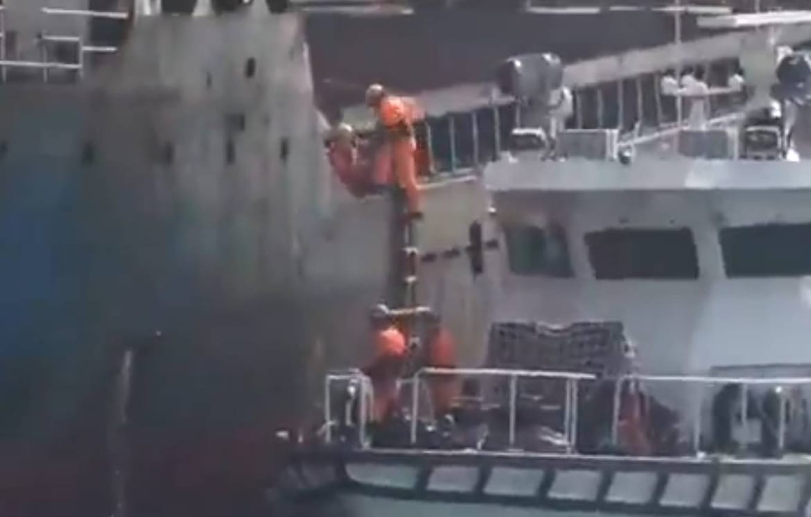 Tajvanska obalna straža uhvatila kineski brod u trenutku rezanja podmorskog kabela