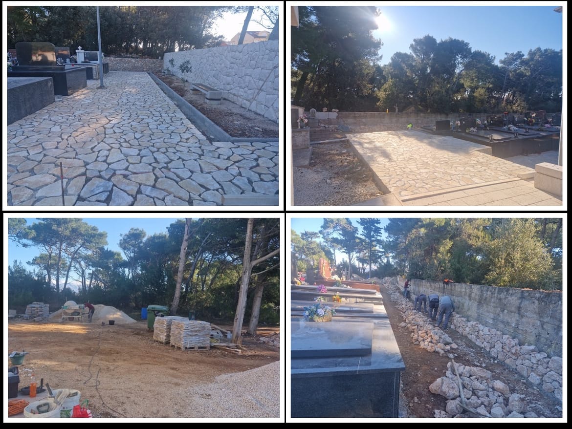 Uređuje se groblje u Povljani: "Dostojanstveno i uređeno posljednje počivalište za sve stanovnike"