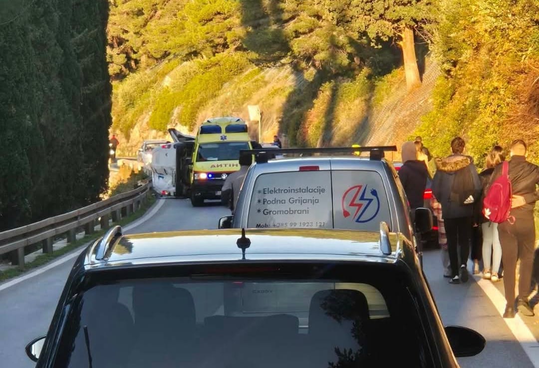 Stijena pala na kombi iznad Dubrovnika i ubila čovjeka