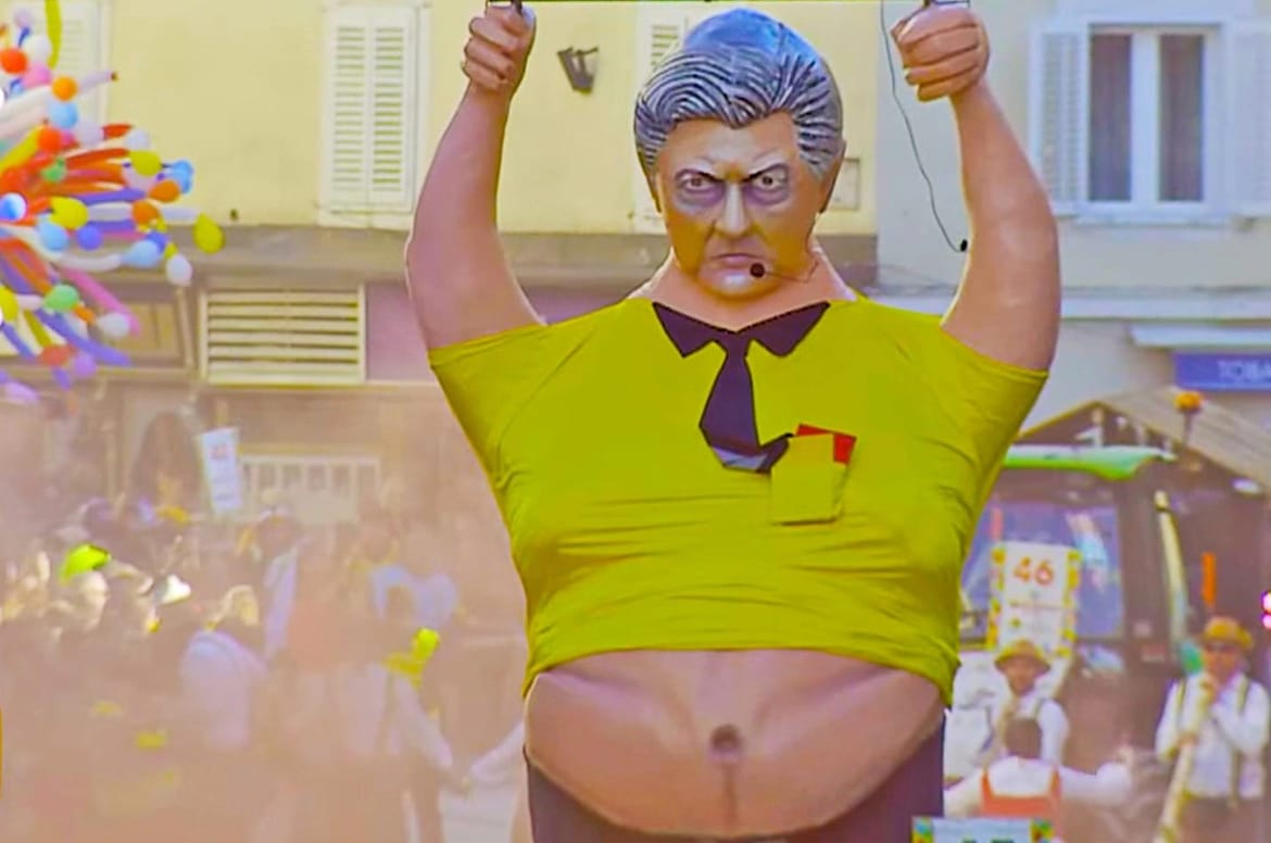 Pažnju Riječkog karnevala ukrao veliki "Plenković" golog trbuha