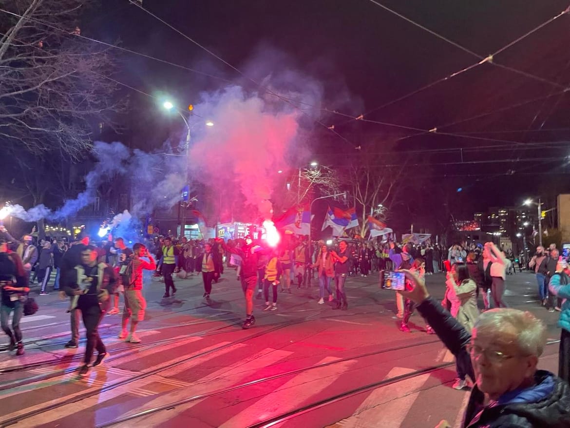 Srpski režimski mediji pišu o splitskim huliganima koji su krenuli u Beograd "da tuku Srbe"