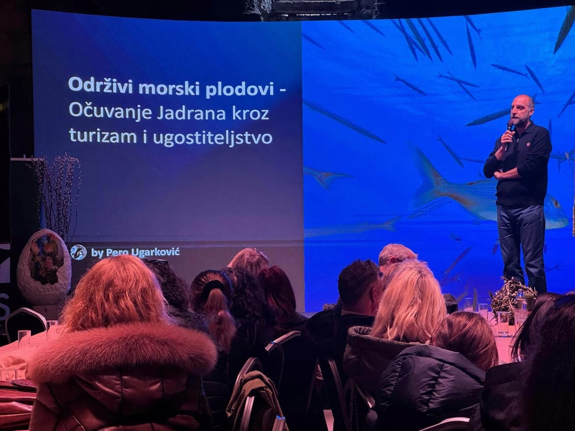 ČUVAJMO JADRAN Predavanje "Održivi morski plodovi – očuvanje Jadrana kroz turizam i ugostiteljstvo"