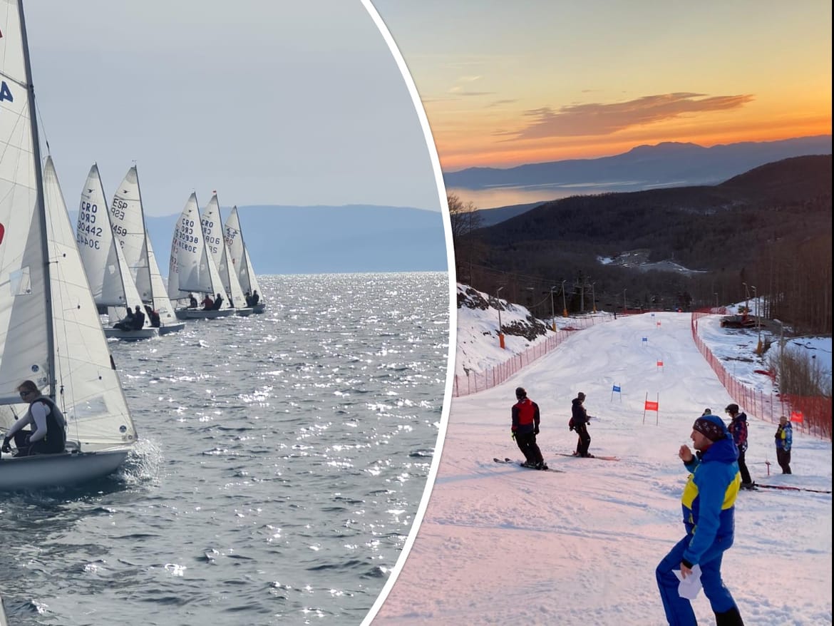 Idealni uvjeti na moru i u gorju obilježili treće izdanje manifestacije Galeb Sail & Ski Race