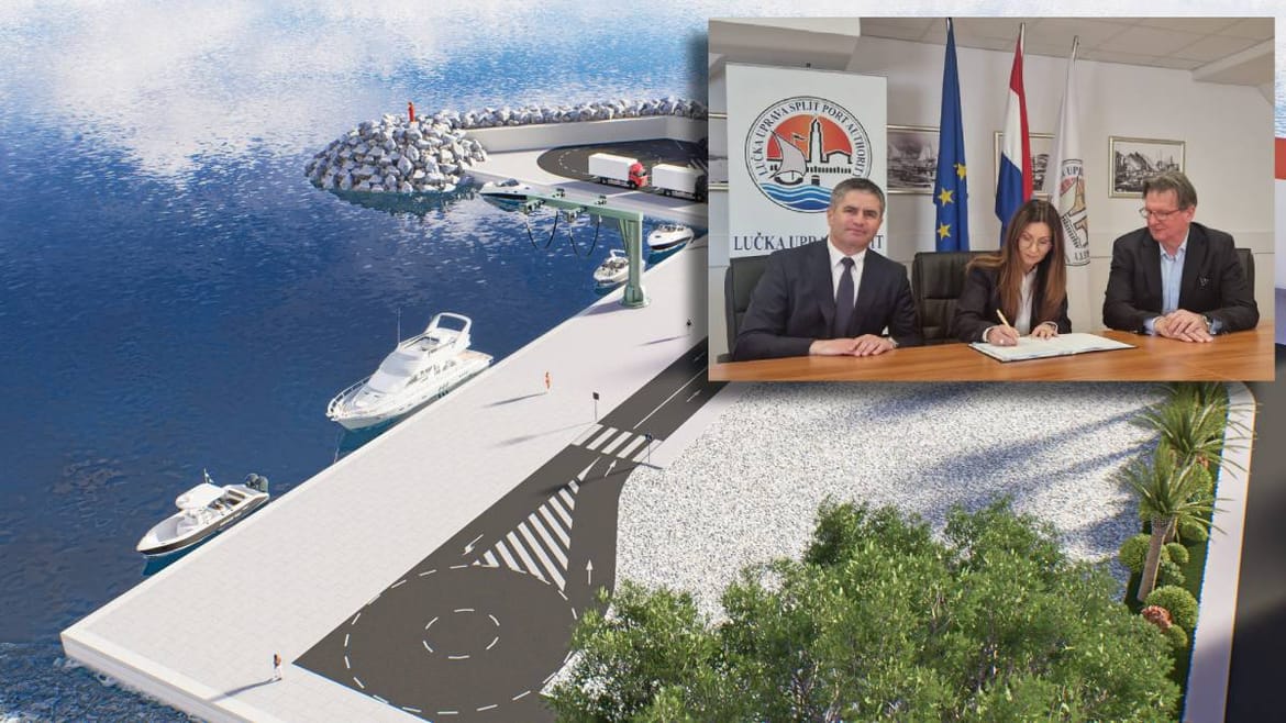 UGOVOR JE NAPOKON POTPISAN Gradnja ribarske luke u Komiži sada službeno može početi!