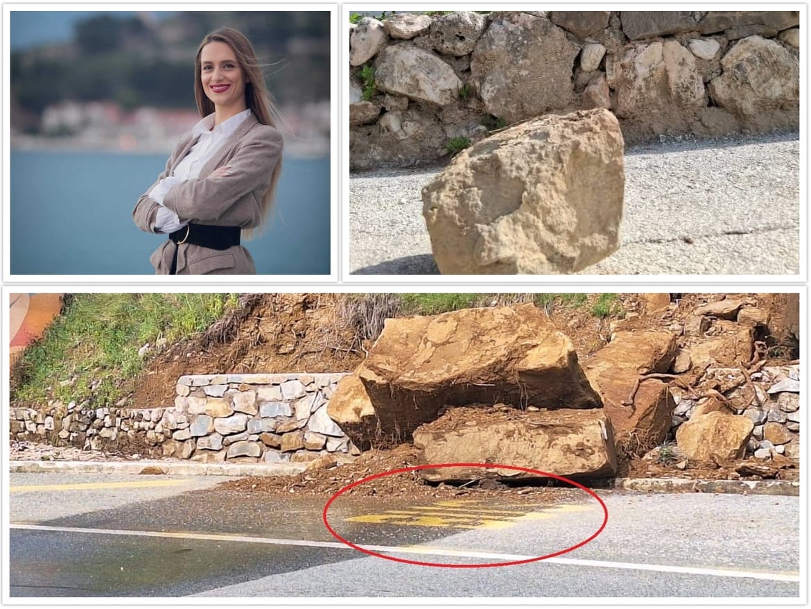 Načelnica Podgore: "Stalno upozoravam Hrvatske ceste na odrone i ne daj Bože da se nešto dogodi jer ne znam kako bi se nosila s tim!"