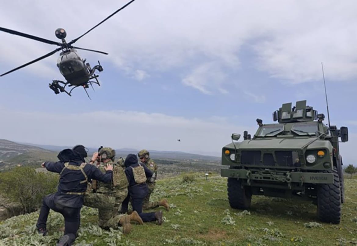 Zračne snage HRZ-a pružile potporu saveznicima u vježbama u Zadarskom području