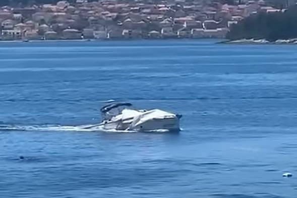 Jedrilicom koja se sudarila s  trajektom "Ugljan" upravljao je Slovenac koji je pri sudaru pao u more!