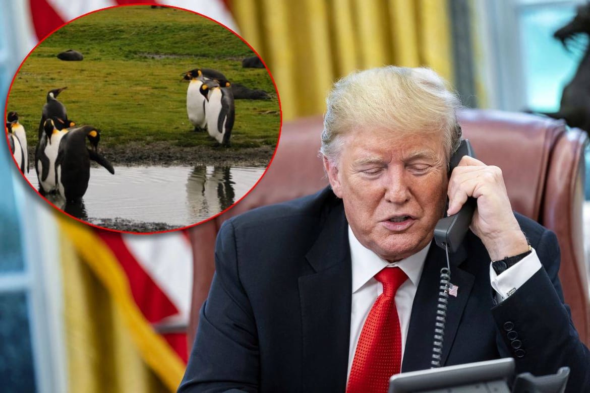 NITKO NIJE SIGURAN Trump uveo carine i na otoke, na kojima žive samo pingvini!