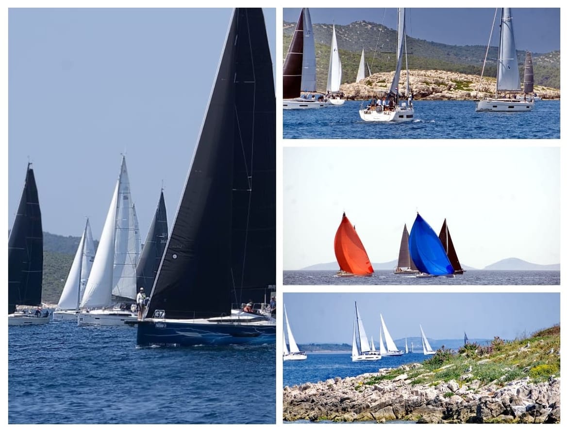 FOTO: KORNATI KUP Stotine sudionika iz 22 zemlje jedri uz dobar vjetar