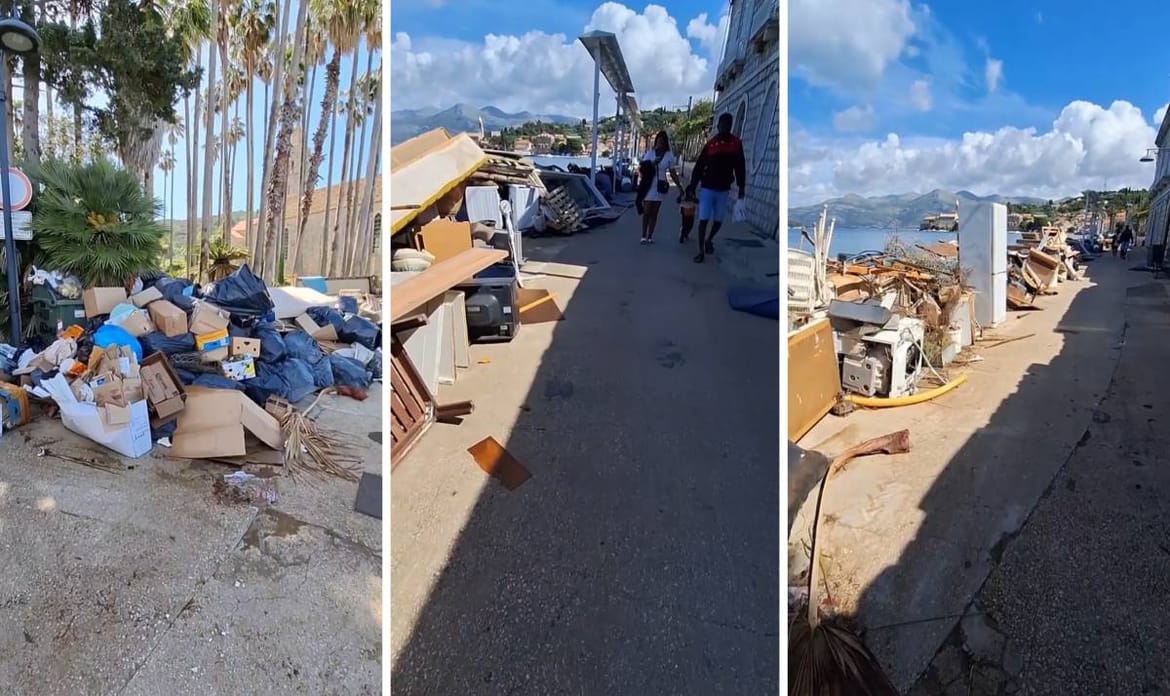 VIDEO Goste Lopuda otočani za Uskrs dočekali s gomilom otpada na rivi, pogledajte ove kadrove!