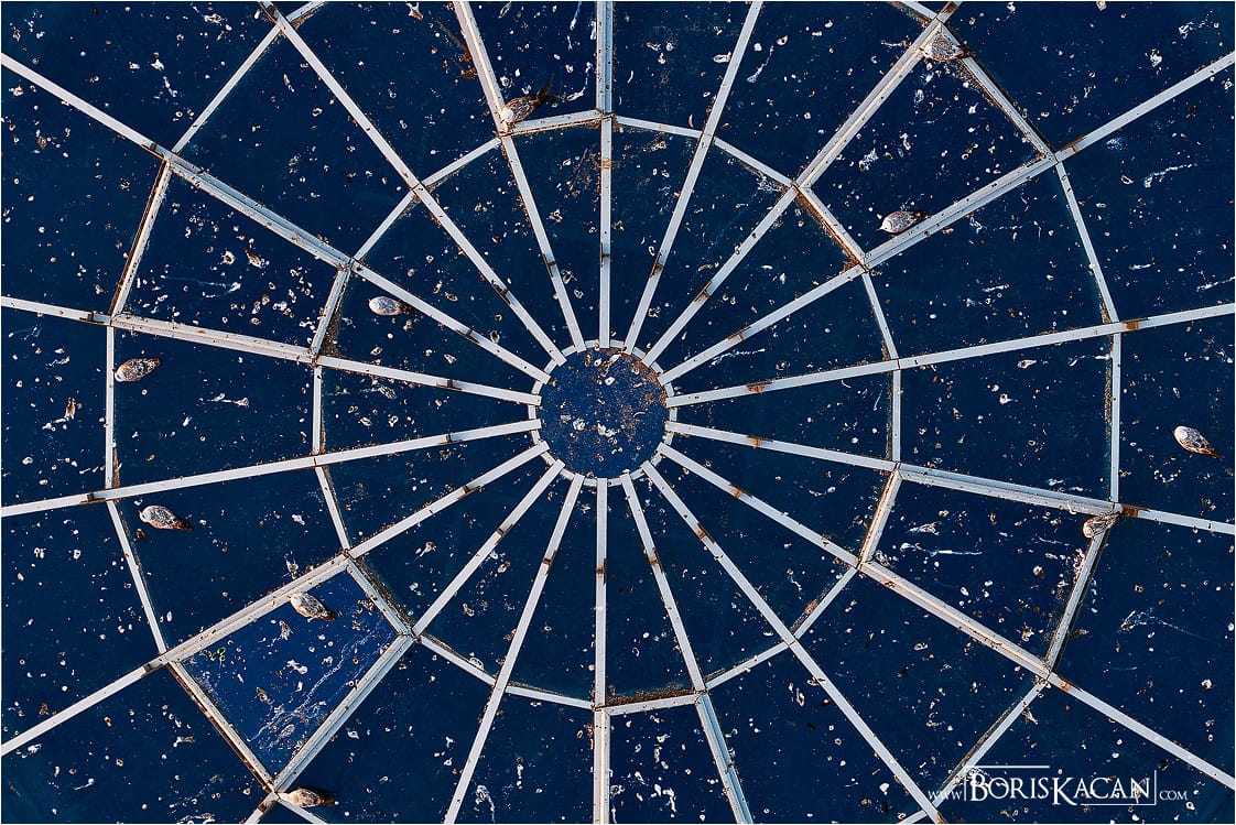 Poznati zadarski fotograf snimio kupolu sportske dvorane i zaključio: "Bilo bi lipo da se kroz kupolu višnjika vidi mliječna staza, ali ipak je nešto drugo..."