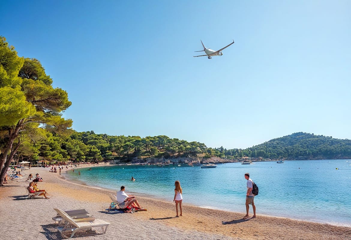 Aviokompanija objavila poruku: "Vikend u Hrvatskoj za vas bolji od terapije" - Hrvati u komentarima: "Dođite prije nego što vam počnemo naplaćivati i zrak"