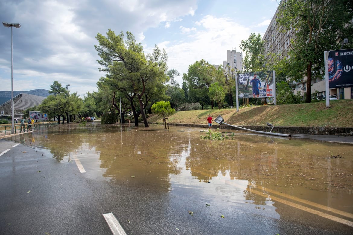 Nakon nevremena u Splitu je prijavljeno  gotovo 3000 šteta