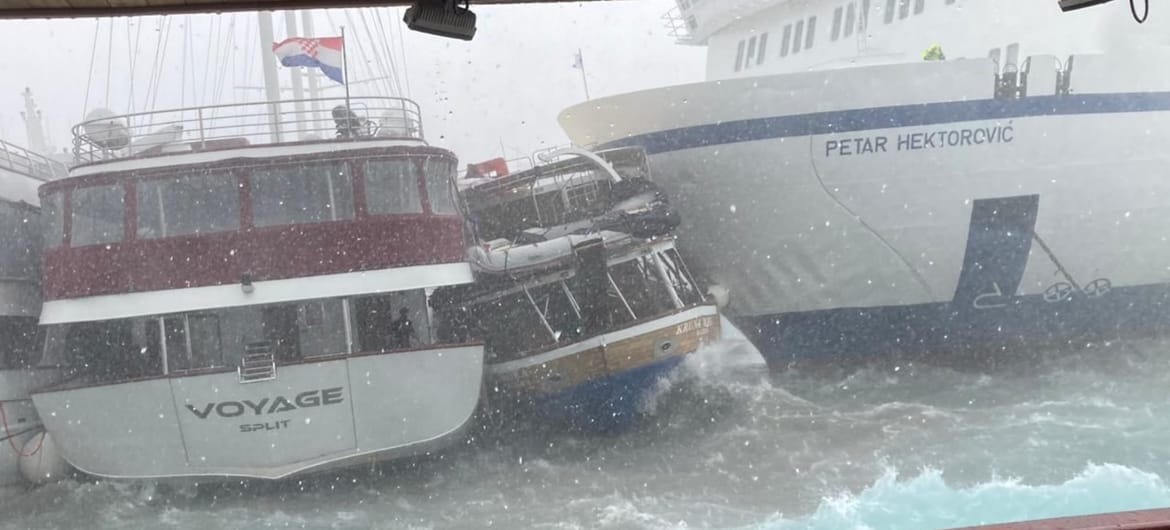 Je li se havarija mogla izbjeći i do kad će se mini-kruzeri stiskati po lukama za javni promet? Lučka uprava Split: "Sve je sigurno i po pravilima!"