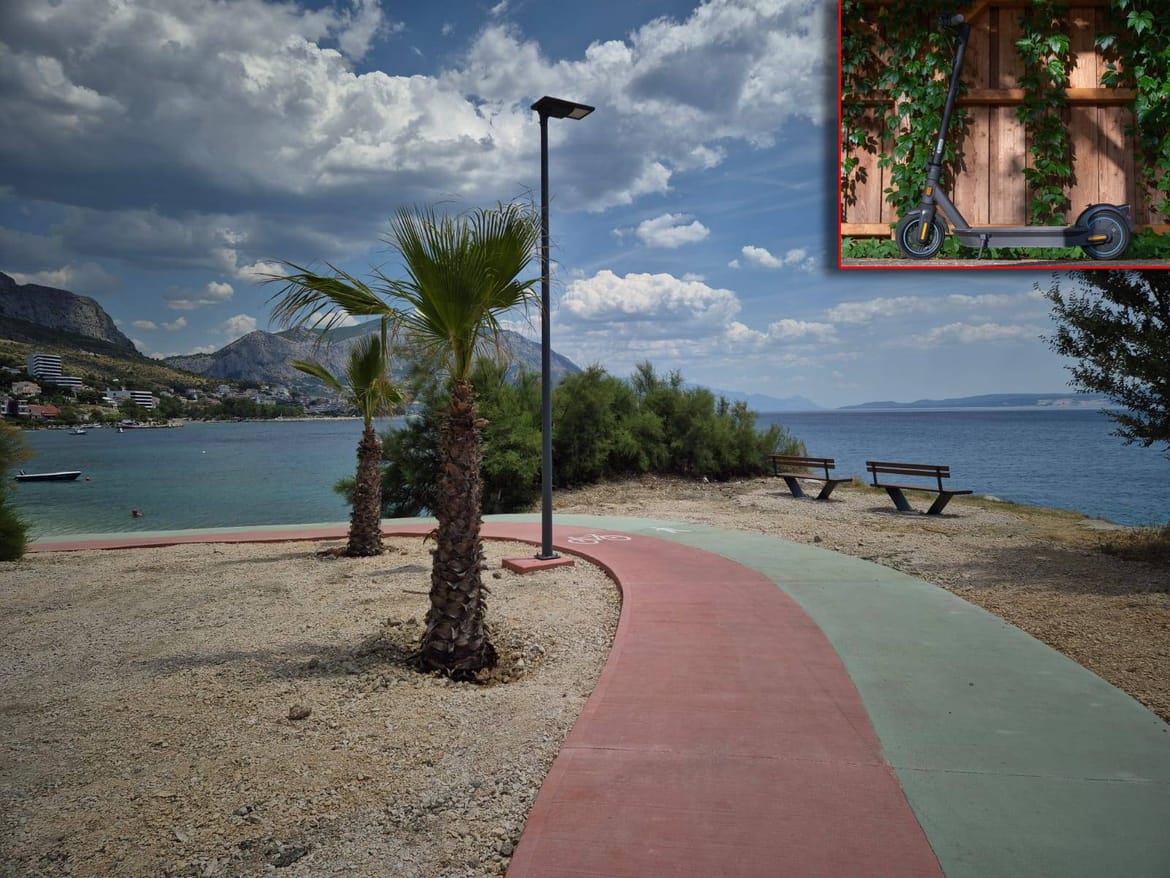 DUGI RAT Zabranjena vožnja električnih romobila na šetnici uz more