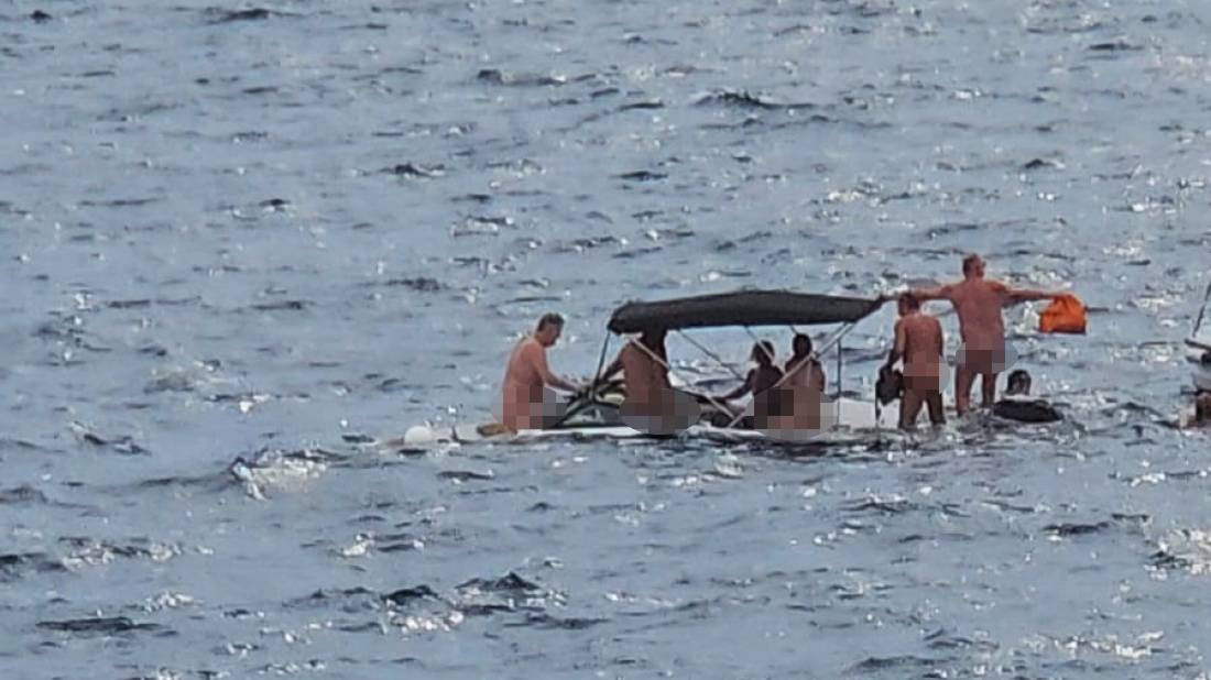 Kod Rovinja potonula brodica na kojoj je bilo šest njemačkih nudista
