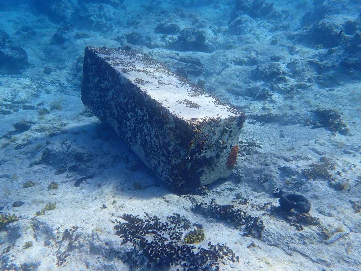 Zagonetni blok u podmorju otoka Oliba
