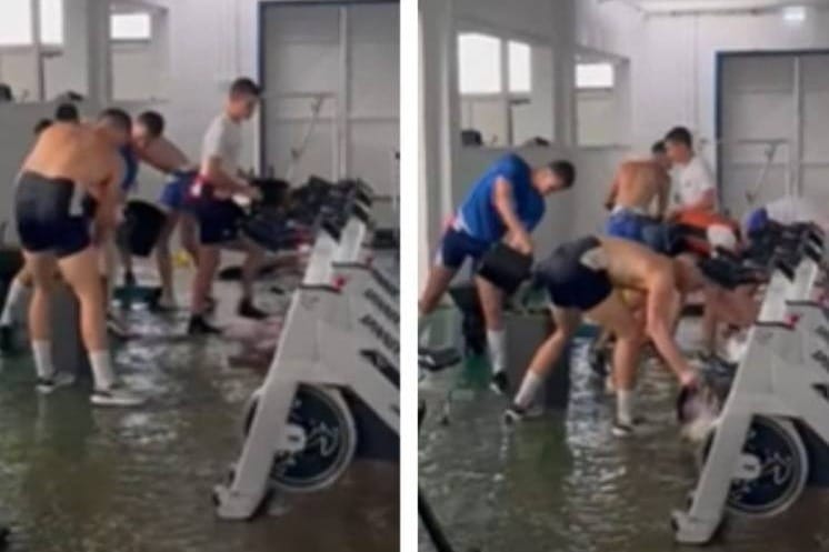 Poplavio HVK Mornar u Splitu: "Sportaši i članovi ispumpavaju vodu!"