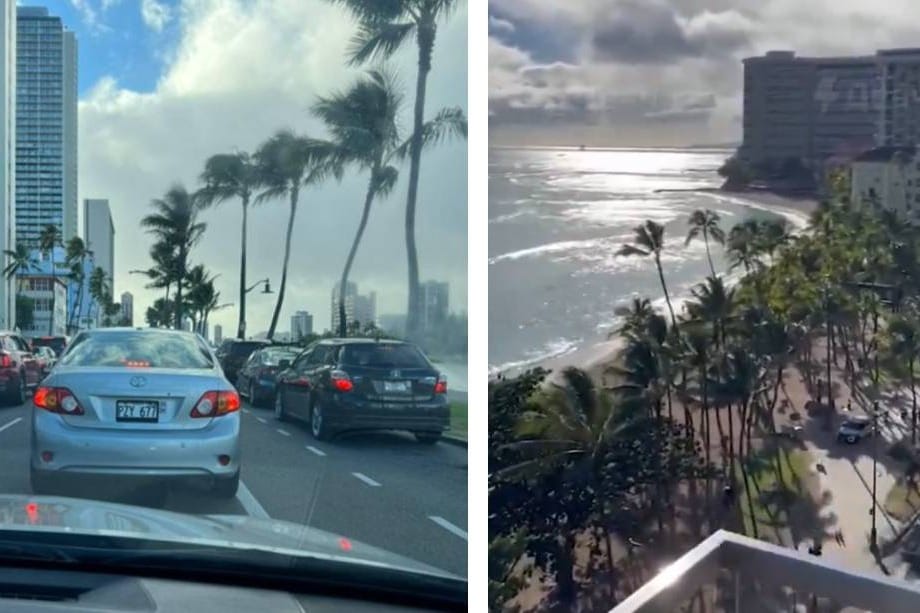 STIGLI PRVI VALOVI Na havajskom otoku zabilježen val od 1,21 m: "Sve su morske luke zatvorene, a najveći valovi možda tek stižu"