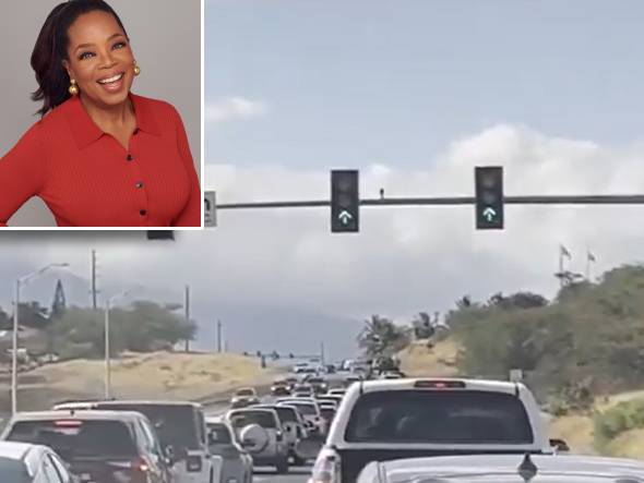 POPUSTILA POD PRITISKOM Poznata voditeljica Oprah Winfrey prvo odbila pa ipak otvorila  svoju privatnu cestu na Havajima kako bi se građani brže evakuirali!?