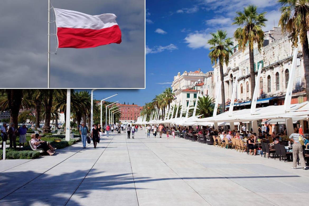 Saznalo se tko je razapeo šator na splitskoj rivi - iznutra je izvirio Poljak!