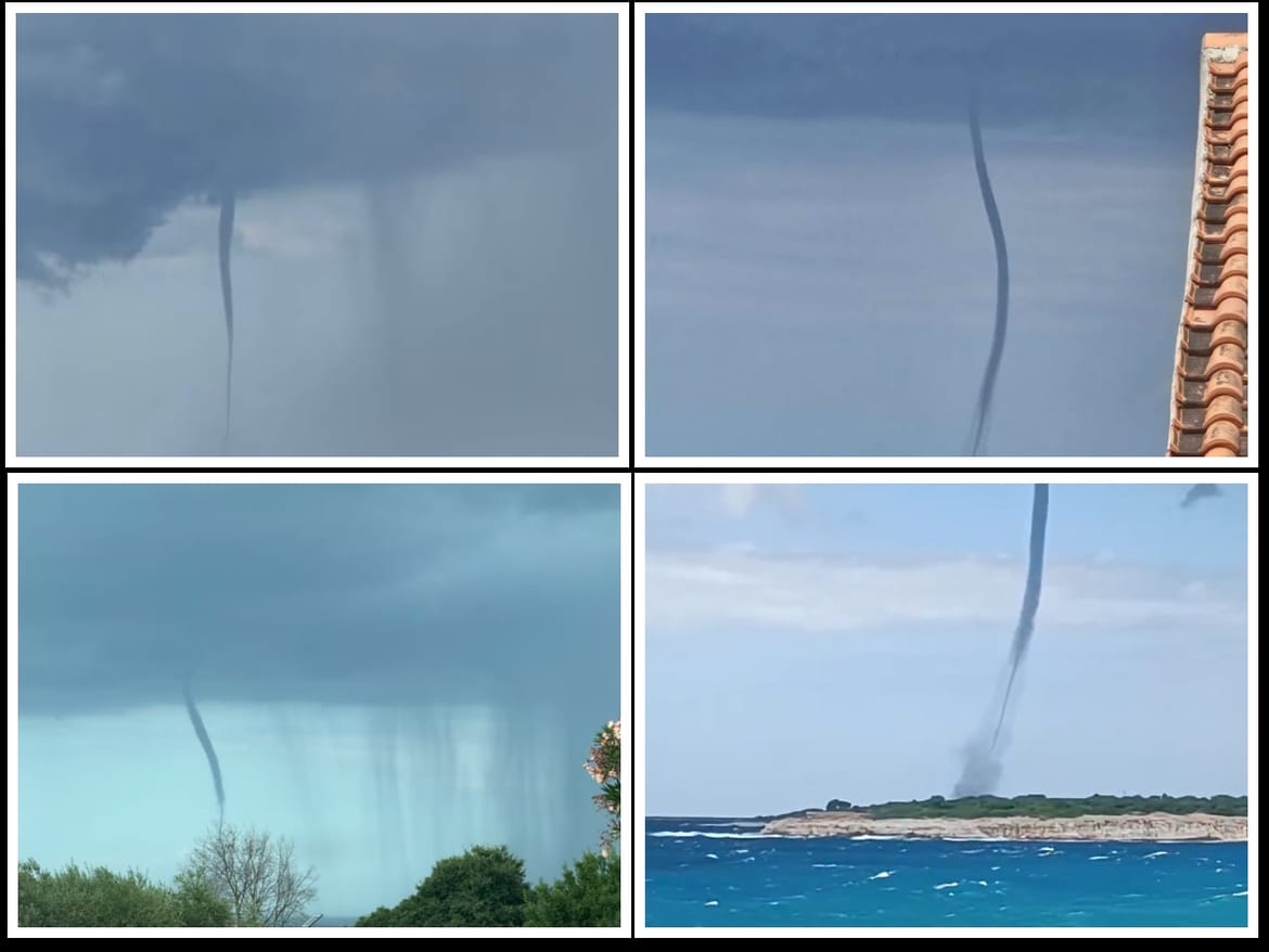 CIKLONA U ISTRI Pojavilo se više pijavica: "Uhvaćena je na moru!"