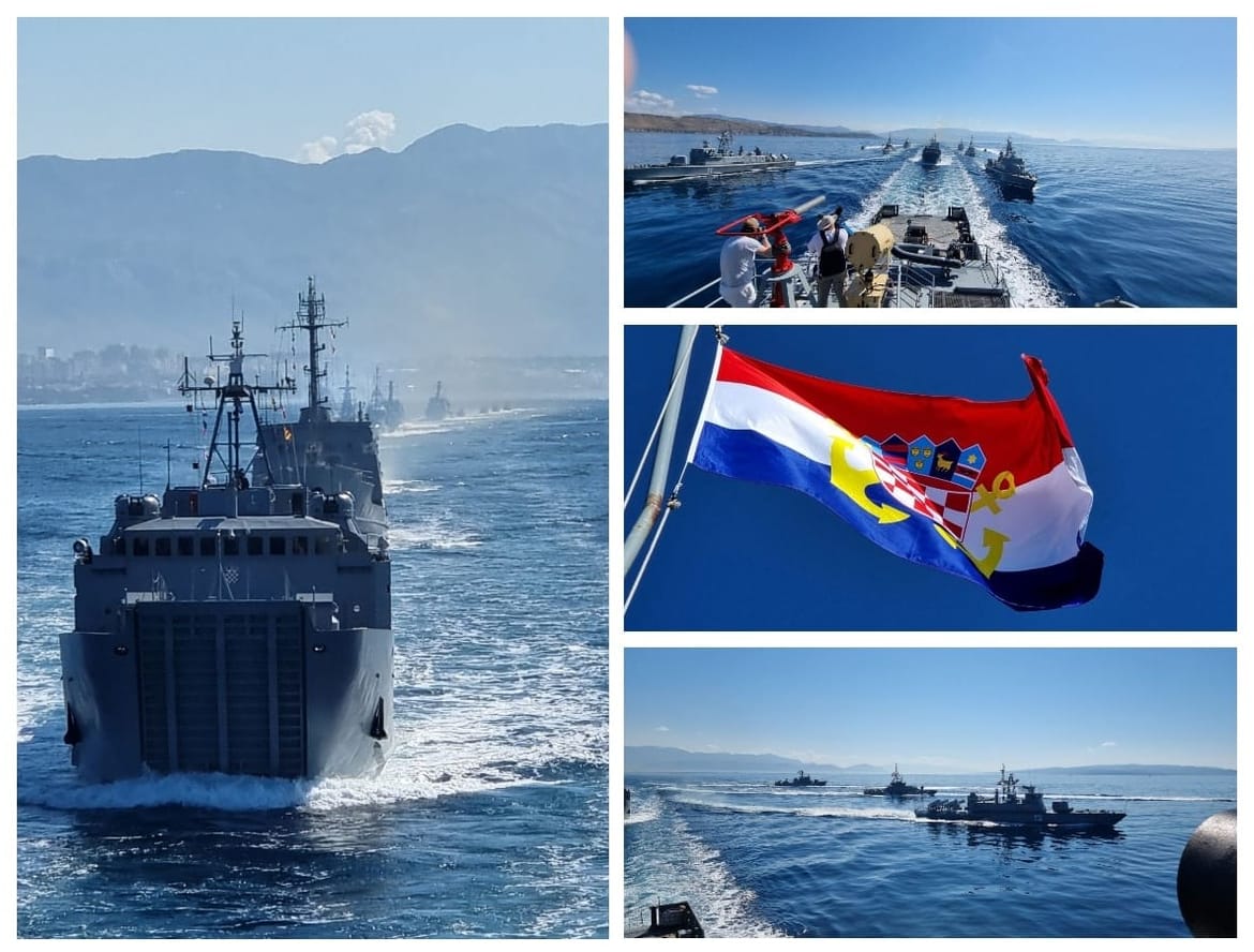 VIDEO - DONOSIMO DETALJE! Oni su garancija obrane Jadrana - Hrvatska ratna mornarica uvježbava mimoplov povodom 30. obljetnice Oluje