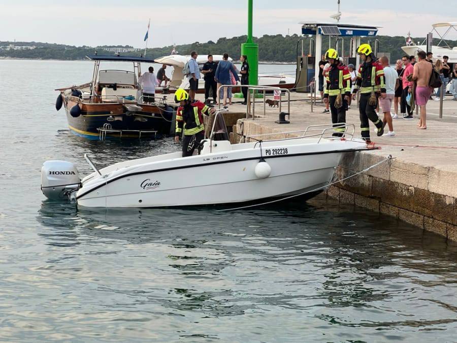 Ministarstvo mora o incidentu u Rovinju: "U sudaru brodica nekoliko ozlijeđenih osoba"