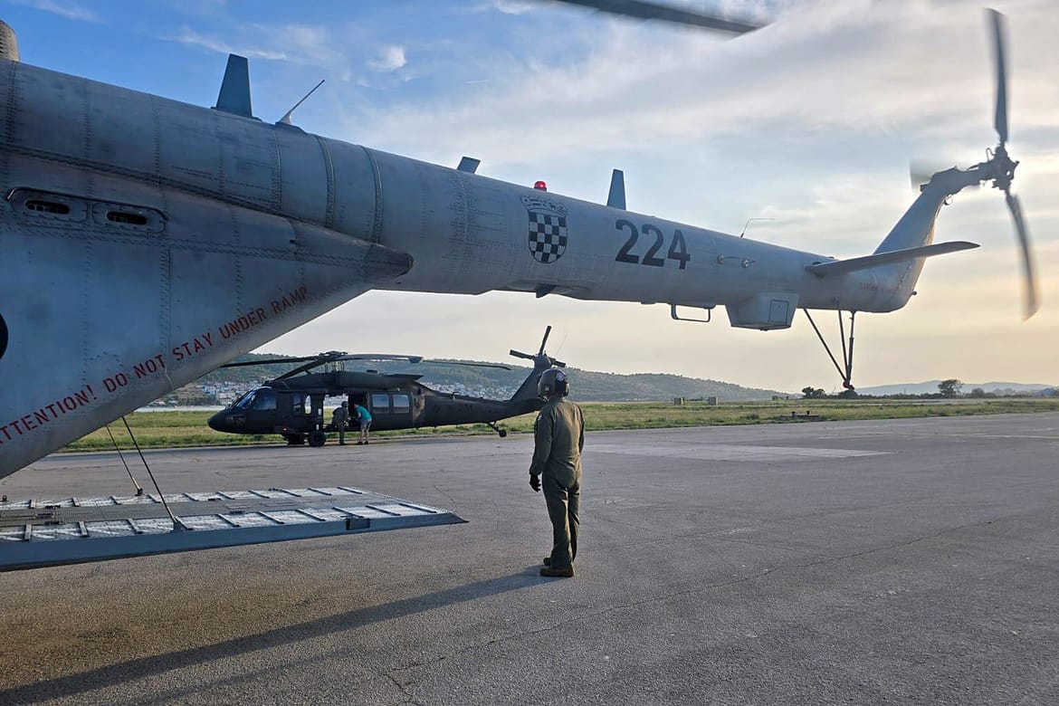 Pripadnici HRZ-a prevezli pacijenticu iz Dubrovnika u Zagreb