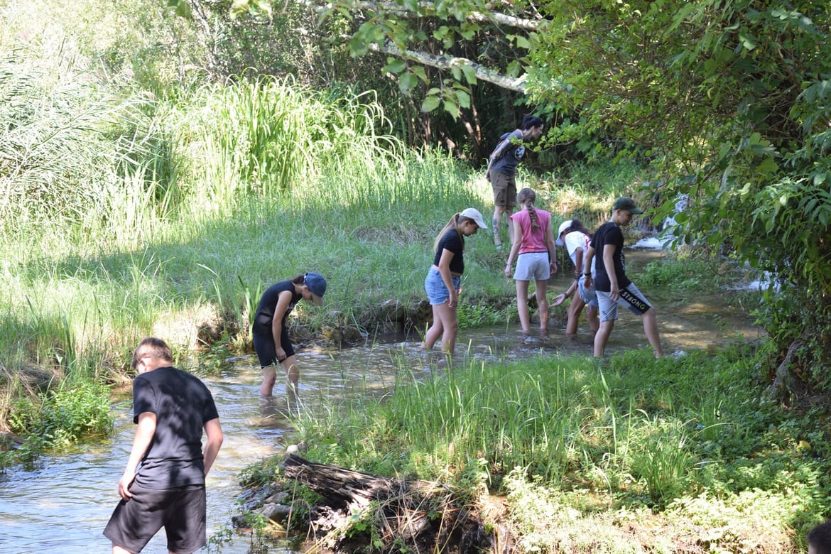 ŠTO TO GMIŽE OKO KRKE Održana 4. Junior Ranger radionica: "Budimo odgovorni spram prirode"