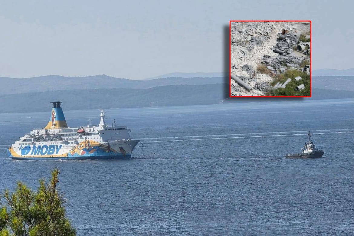 Glasnogovornik splitskog škvera: "Moby Drea odlazi, a nadomak NP Krka su tone azbesta!"