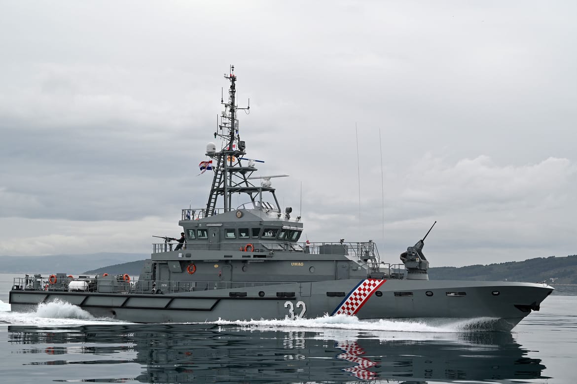 Najnoviji brod HRM-a u posjeti Rijeci