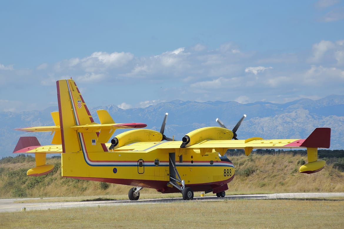Hrvatski kanader treći put upućen u pomoć Albaniji