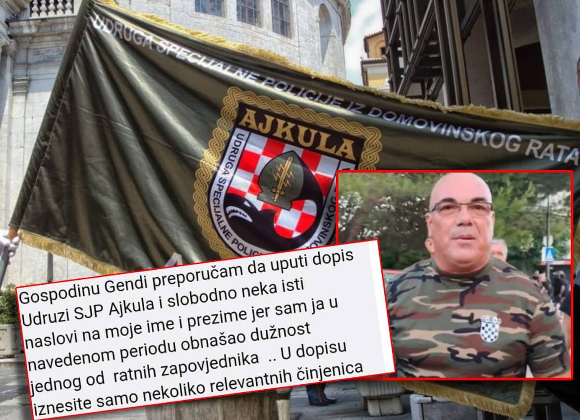 Benkovačkom zabranitelju javljaju se ratni zapovjednici riječke postrojbe: "Lažno se predstavlja!" Genda odgovorio slikama - Drugi zapovjednik: "Morali bi znati tko vam je zapovijedao vodom, slike ništa ne znače!"