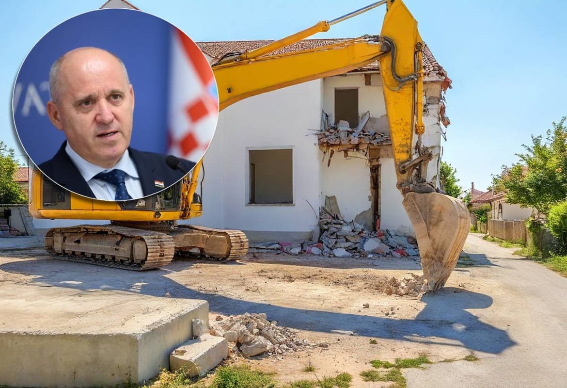 ŠAMARČINA SVIMA KOJI SU RADILI PO ZAKONU Ministar Bačić će legalizirati, umjesto da sruši pola milijuna bespravno sagrađenih objekata!