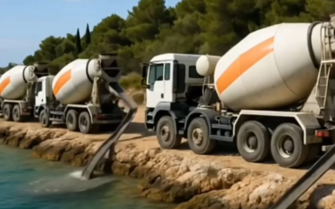 SUPER BETONKO Pogledajte satiričan video o betoniranju hrvatske obale