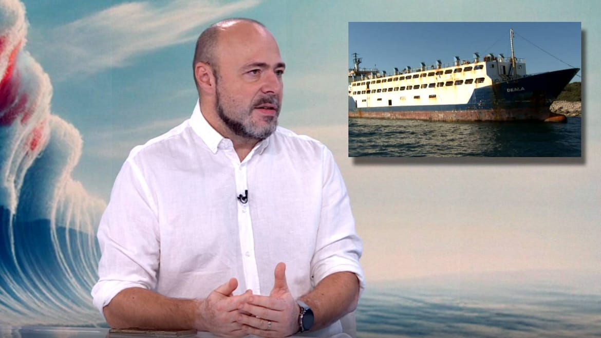 Gašpar za HRT: "Čak ni Turska neće brod s azbestom, a hoće Hrvatska, zemlja koja nije spremna ni za velike pomorske havarije! Trebamo i nove brodove? Dajmo posao hrvatskim škverovima!"