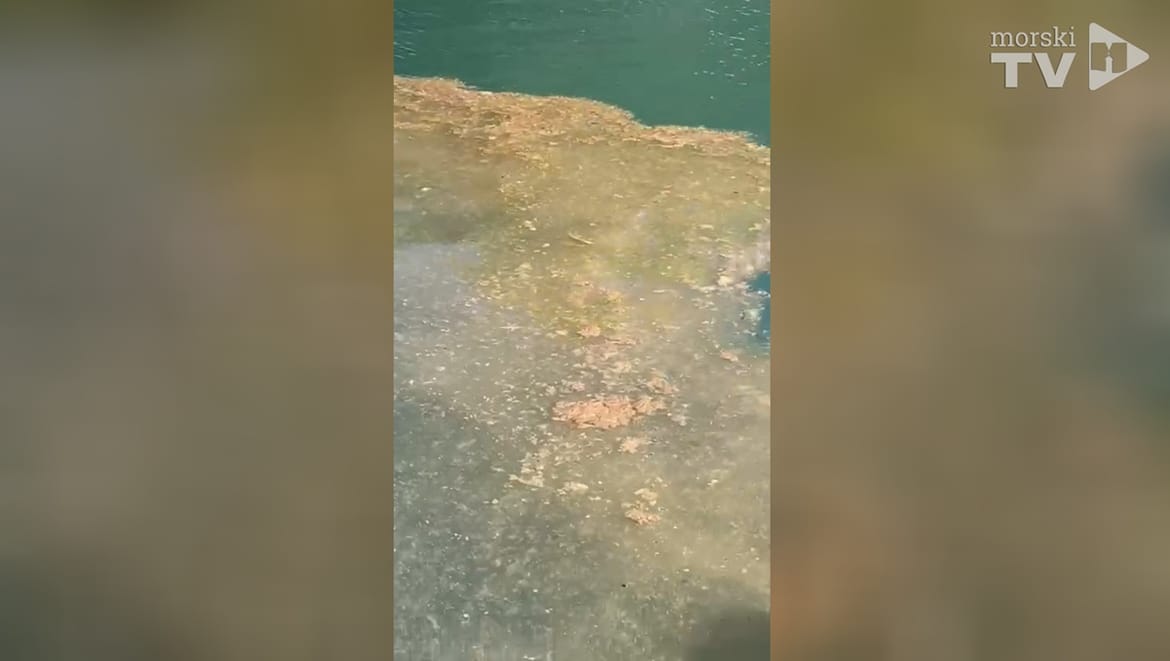 Reakcija trogirskog gradonačelnika na govna u foši: "Ovo je bila izvanredna situacija i snimka stara 20 dana!"