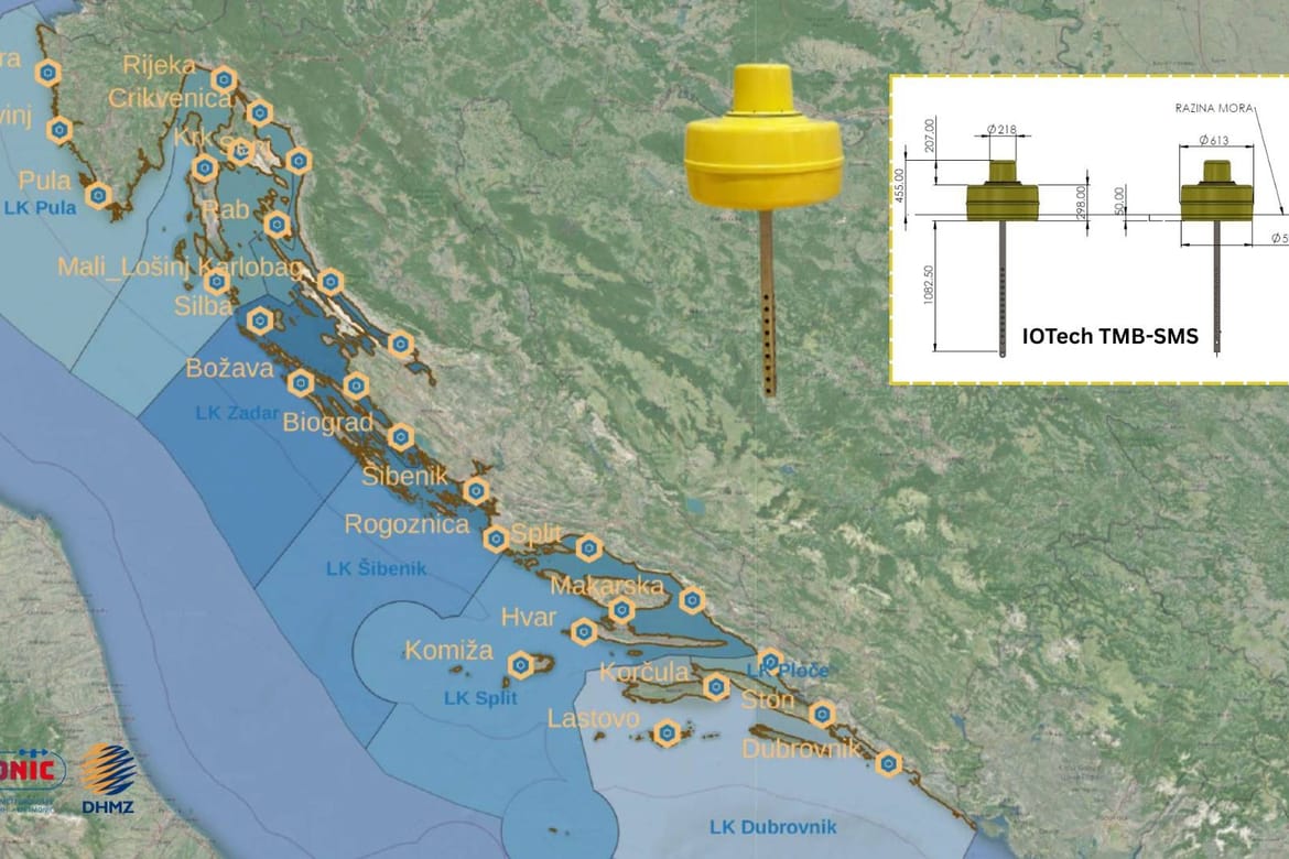 Jadran dobiva 28 novih plutača za mjerenje temperature mora