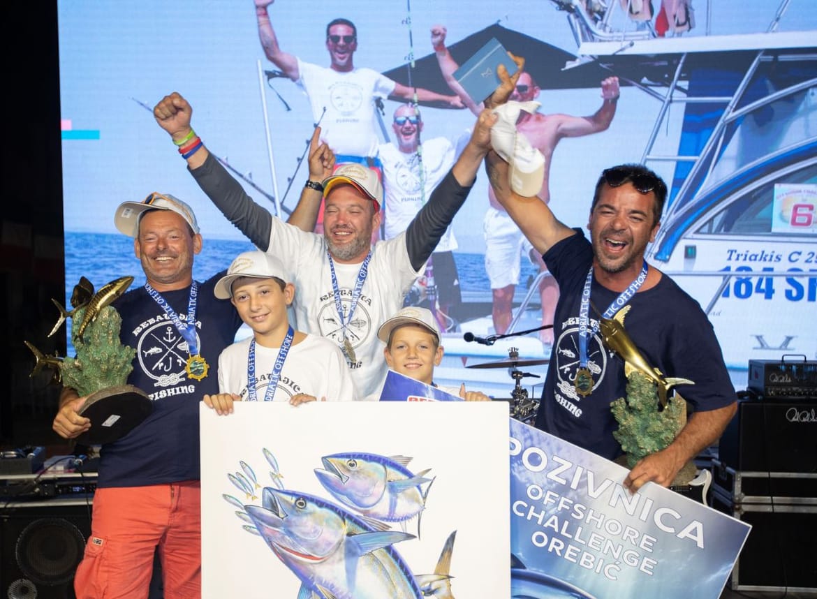 MLJEĆANI POBIJEDILI Borba do zadnje sekunde za najbolju ekipu u lovu na veliku ribu - Najveća tuna 47,59 kg!